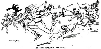 In the Enemy's Country